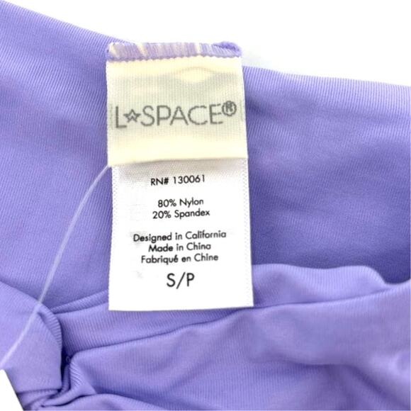 L*Space Nancy Lee Bikini Bottom Bitsy In Wisteria S - Picture 8 of 10
